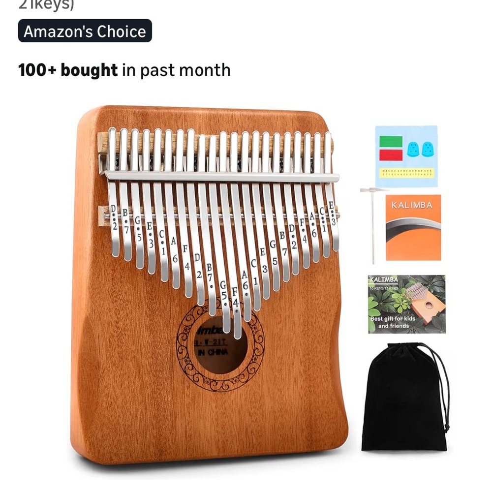 Like new Thumb Piano